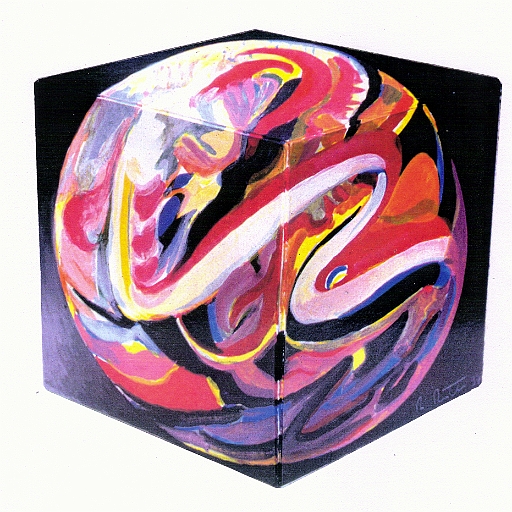 1994 - Gummiball - Karton Acryl.jpg